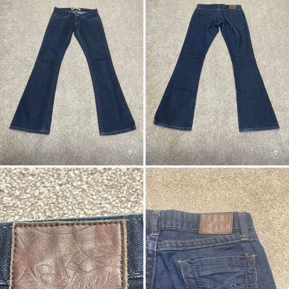 Buckle Bke womens bootcut jeans sz 25x31.5 low rise blue jeans denim retro Y2K